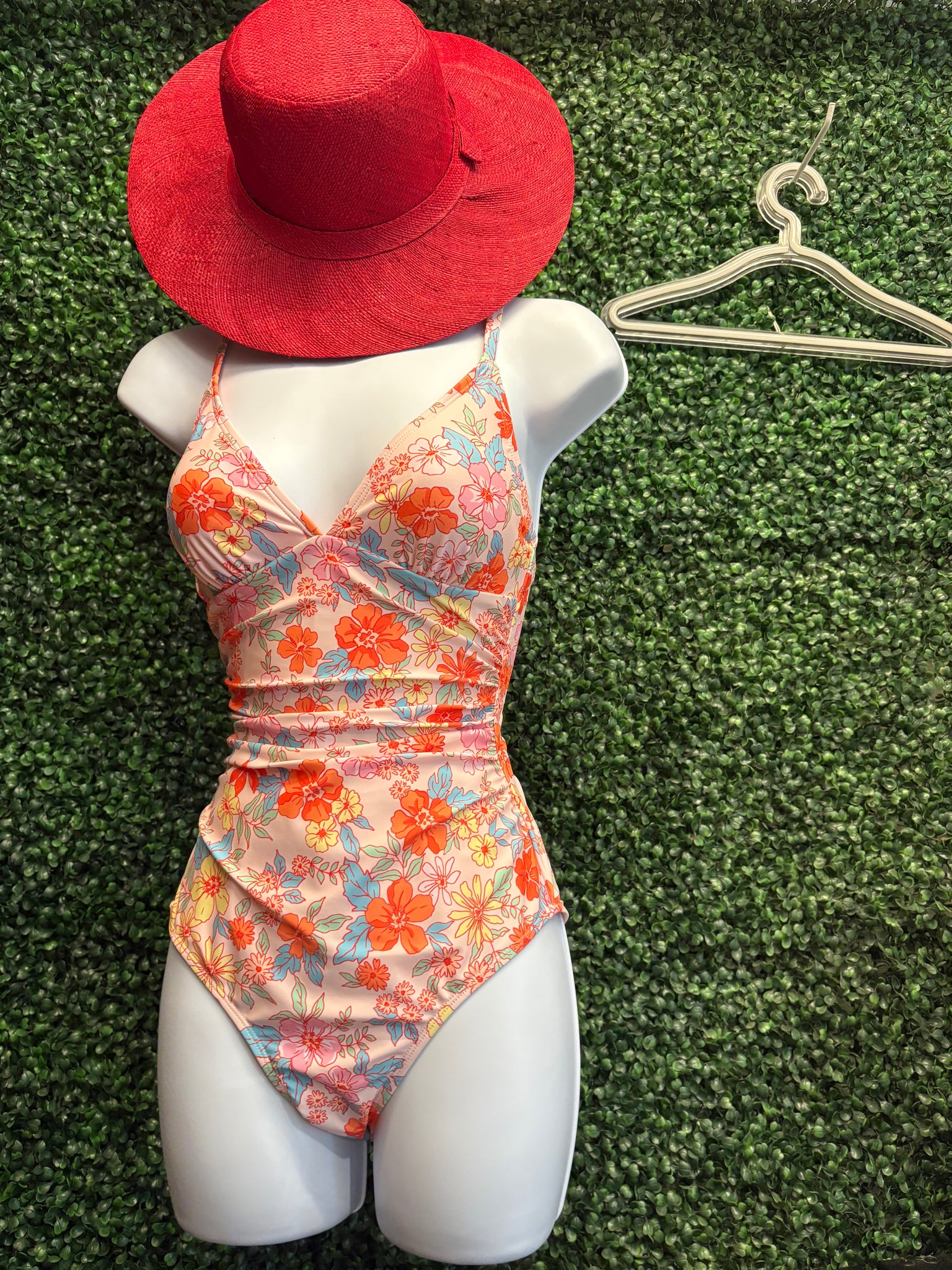 Floral One Piece Swim
