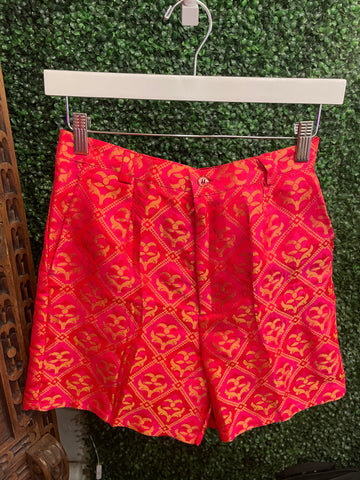 Holichic Red/Gold Shorts
