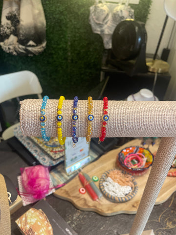 Evil Eye Beaded Bracelets