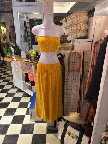 Yellow Floral Set