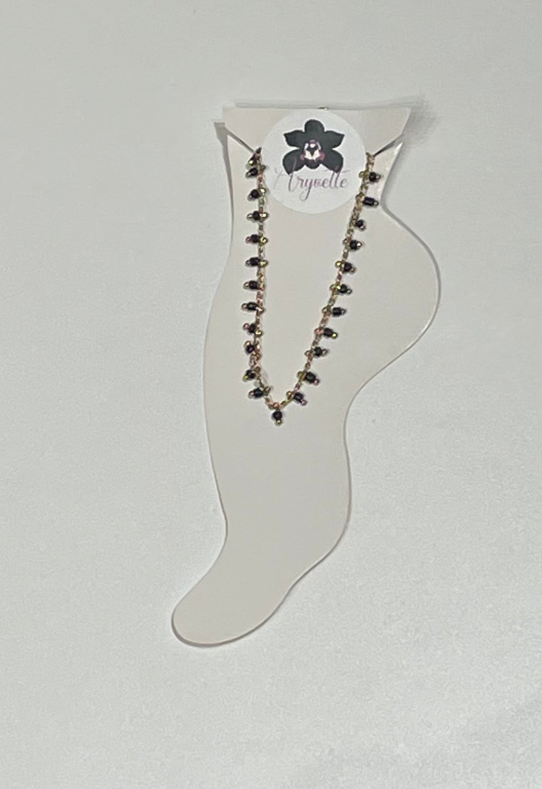 Locally Made Black&Gold Anklet