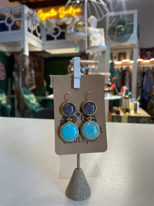 Moroccan 2 Stone Earring