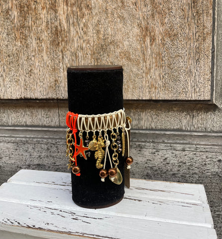 Handmade Turkey Charm Bracelet