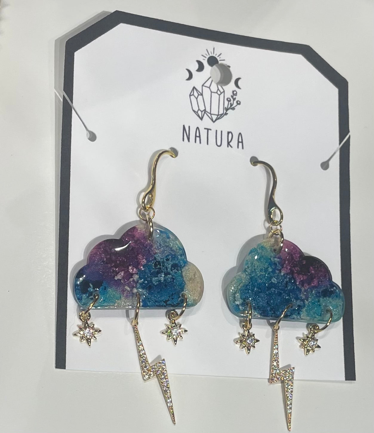 Stormy Clouds Earrings