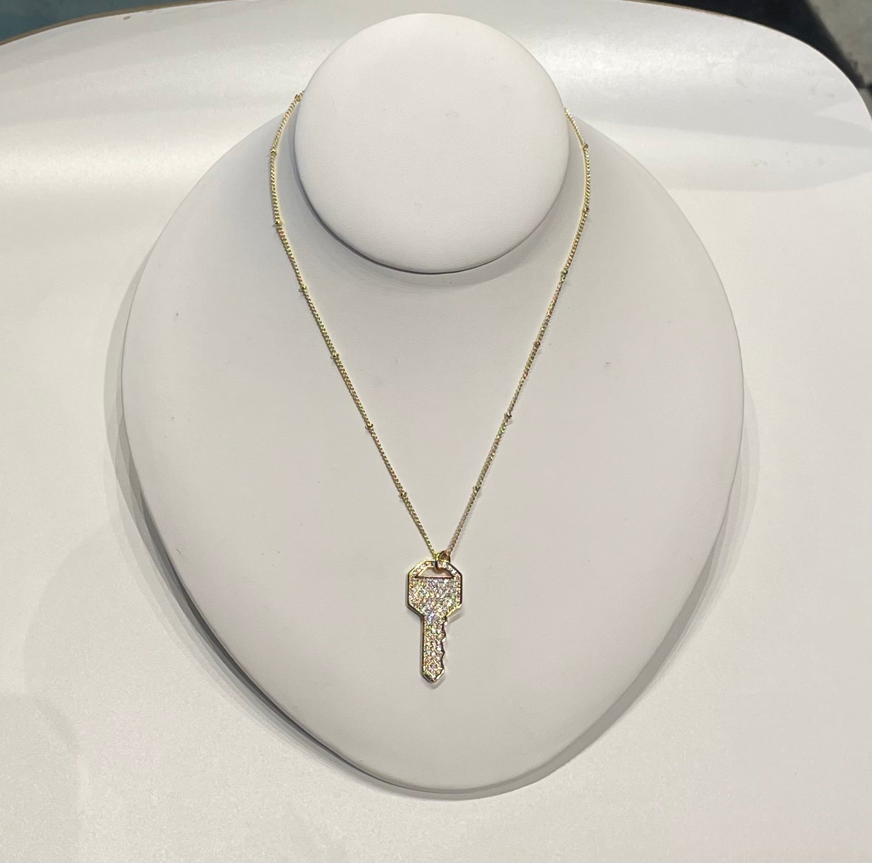 Gold Key Necklace