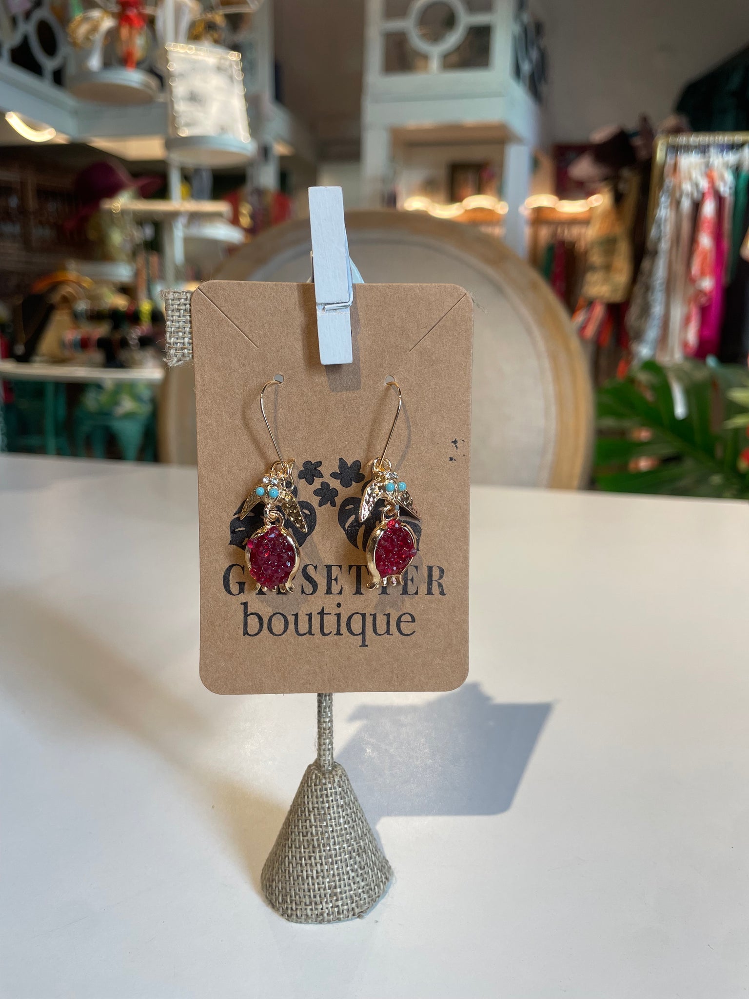 Pomegranate Earrings