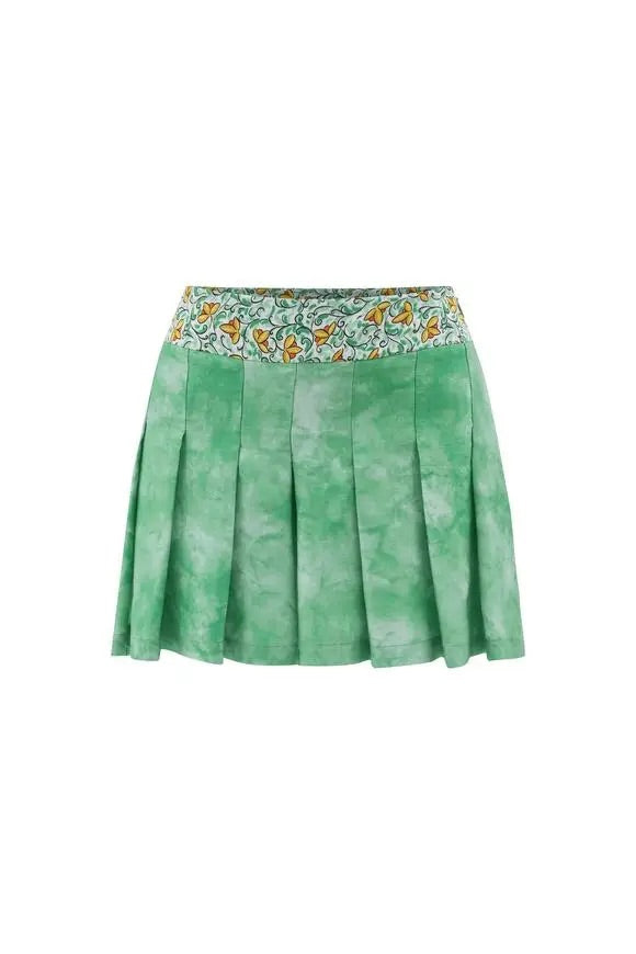 adL Green Tye Dye Skort