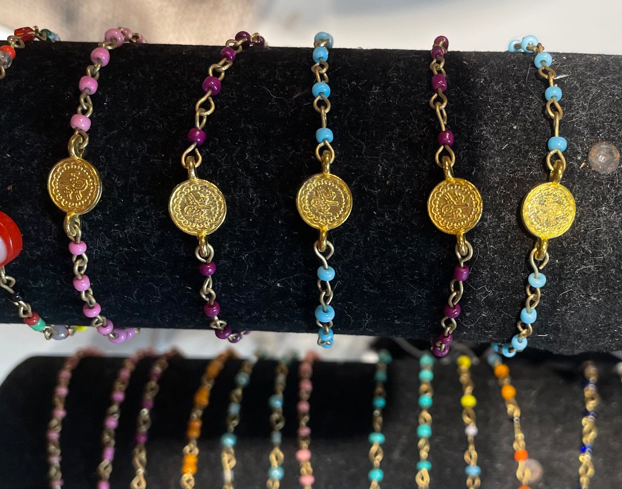 Moroccan Gold Coin Bracelet