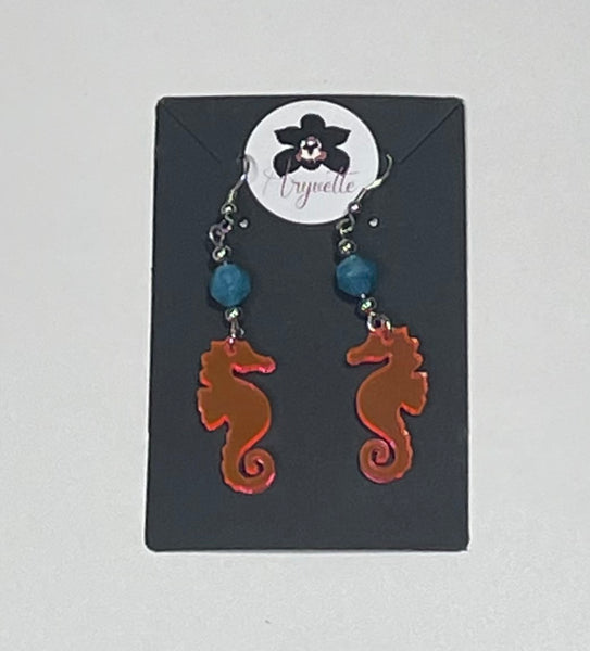 Locally Made Seahorse Earrings