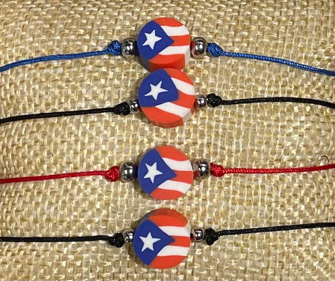 Locally Made PR Flag Bracelet