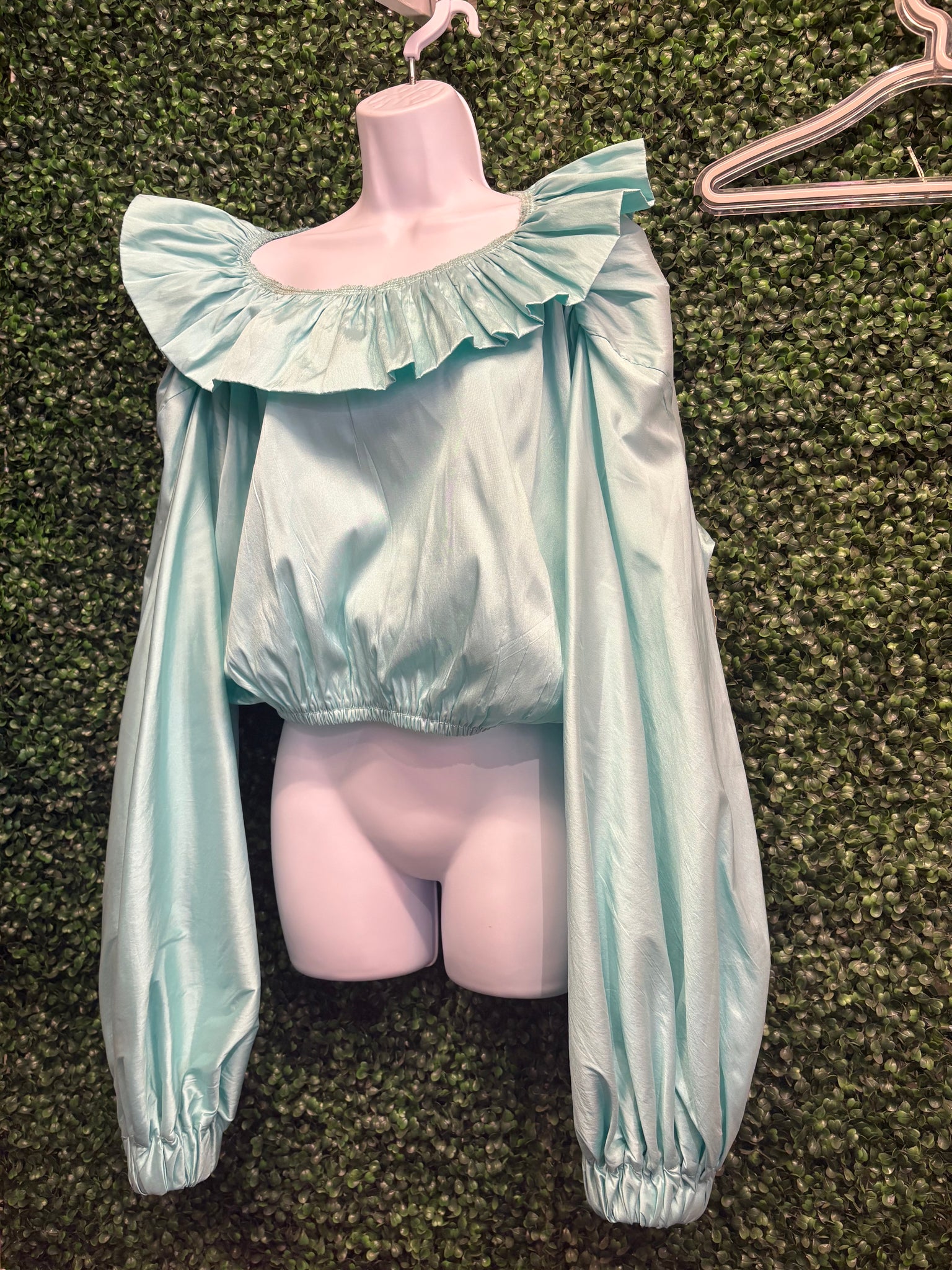 Aqua Blouse