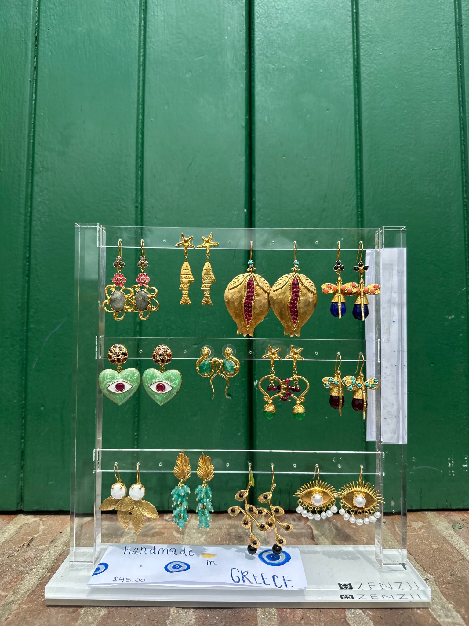 Handmade in Greece Earrings