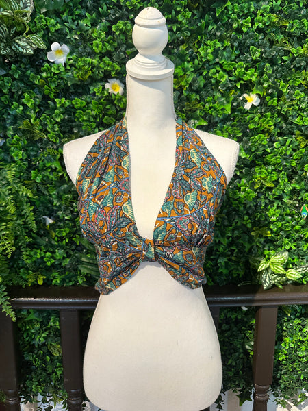Turkey Halter Crop Top