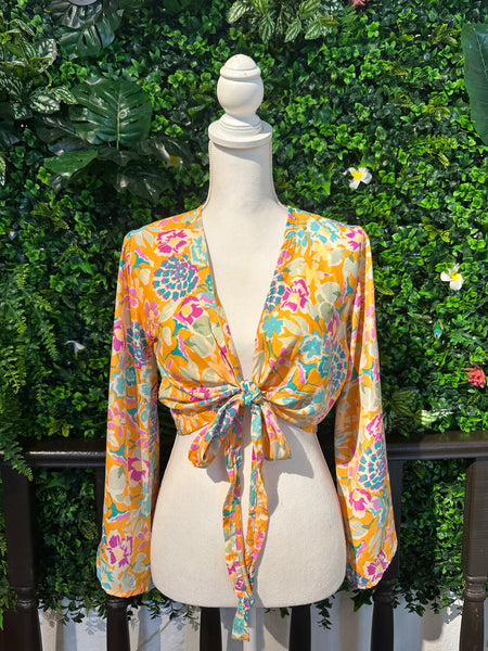 Turkey Cropped Blouse