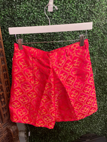 Holichic Red/Gold Shorts
