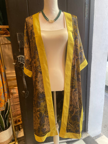 Moroccan Cactus Silk Kimono