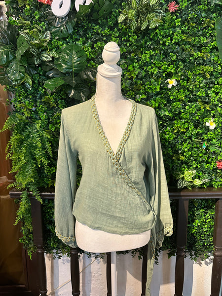 Turkey Cropped Blouse