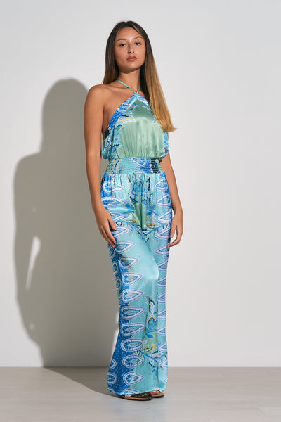 Elan Silk Jumpsuit
