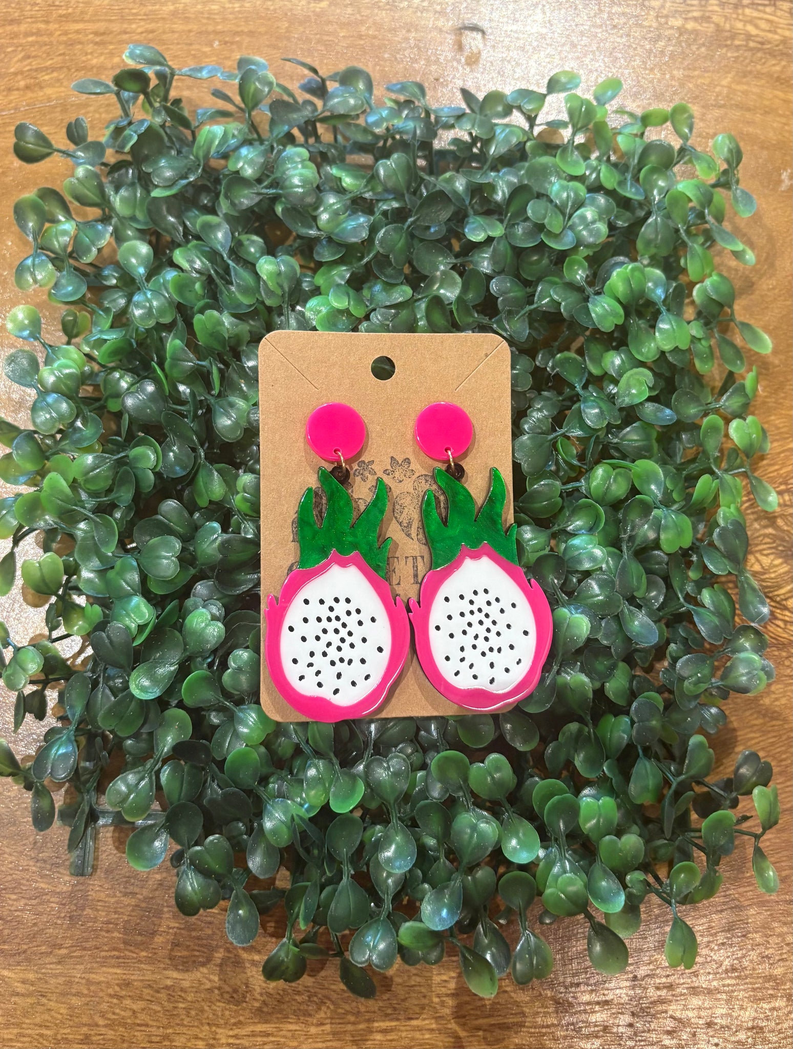 Dragon Fruit Earrings