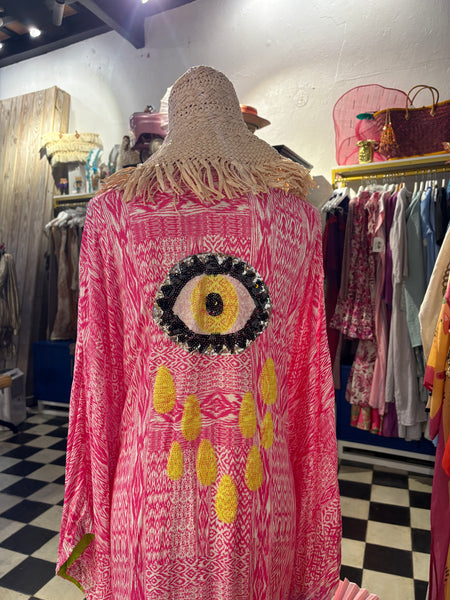 Pink Eye Kimono