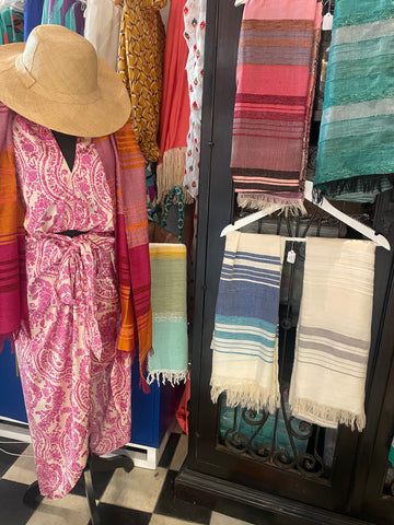 Moroccan Cactus Silk Scarves