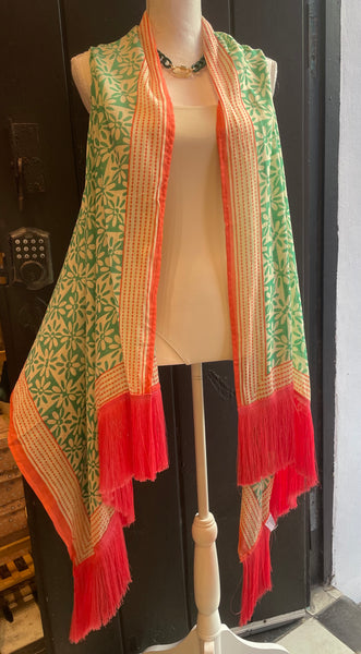 Moroccan Fringe Beach Vest