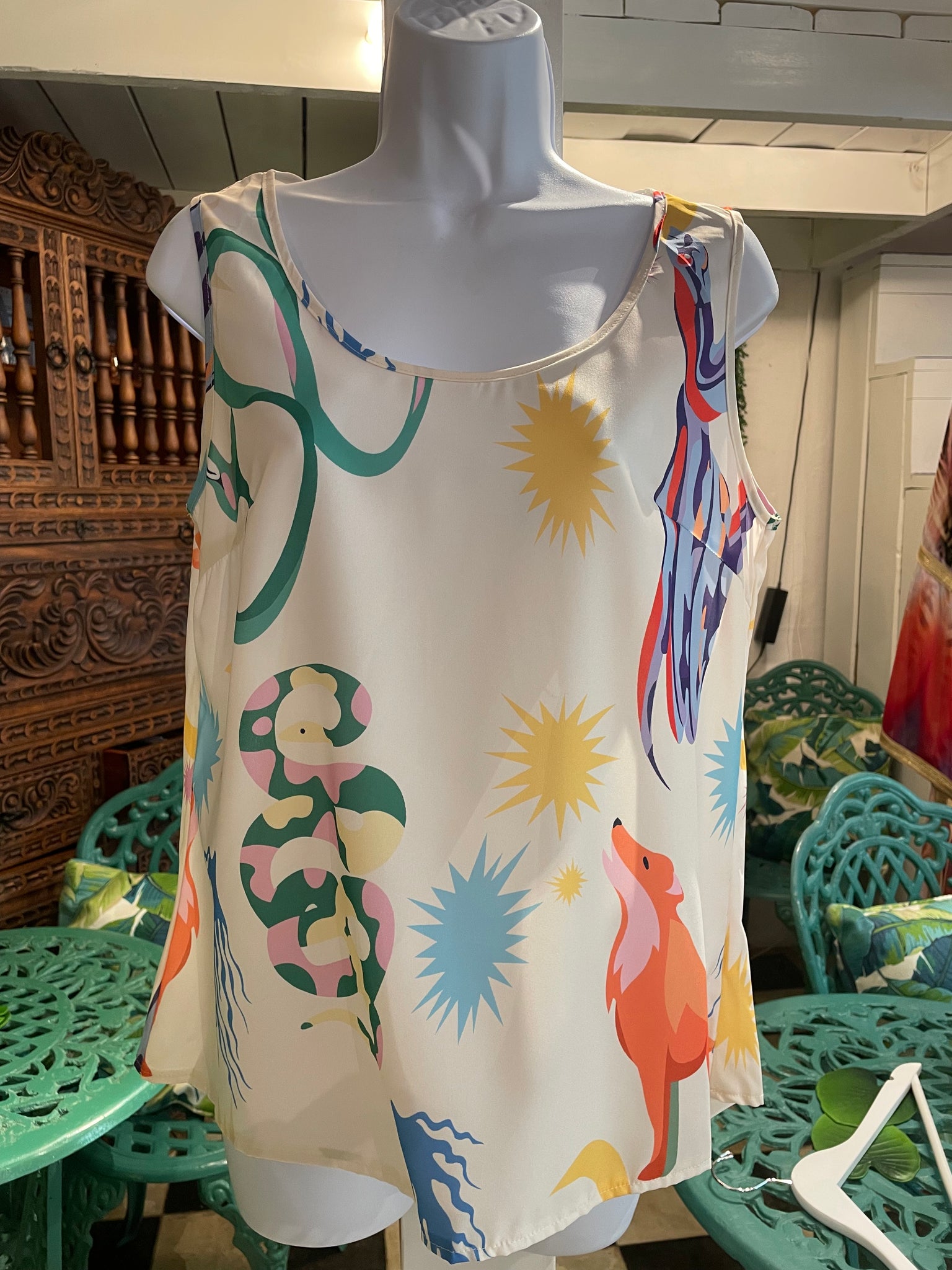 Sleeveless Mystic Pant Set