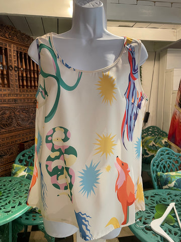 Sleeveless Mystic Pant Set