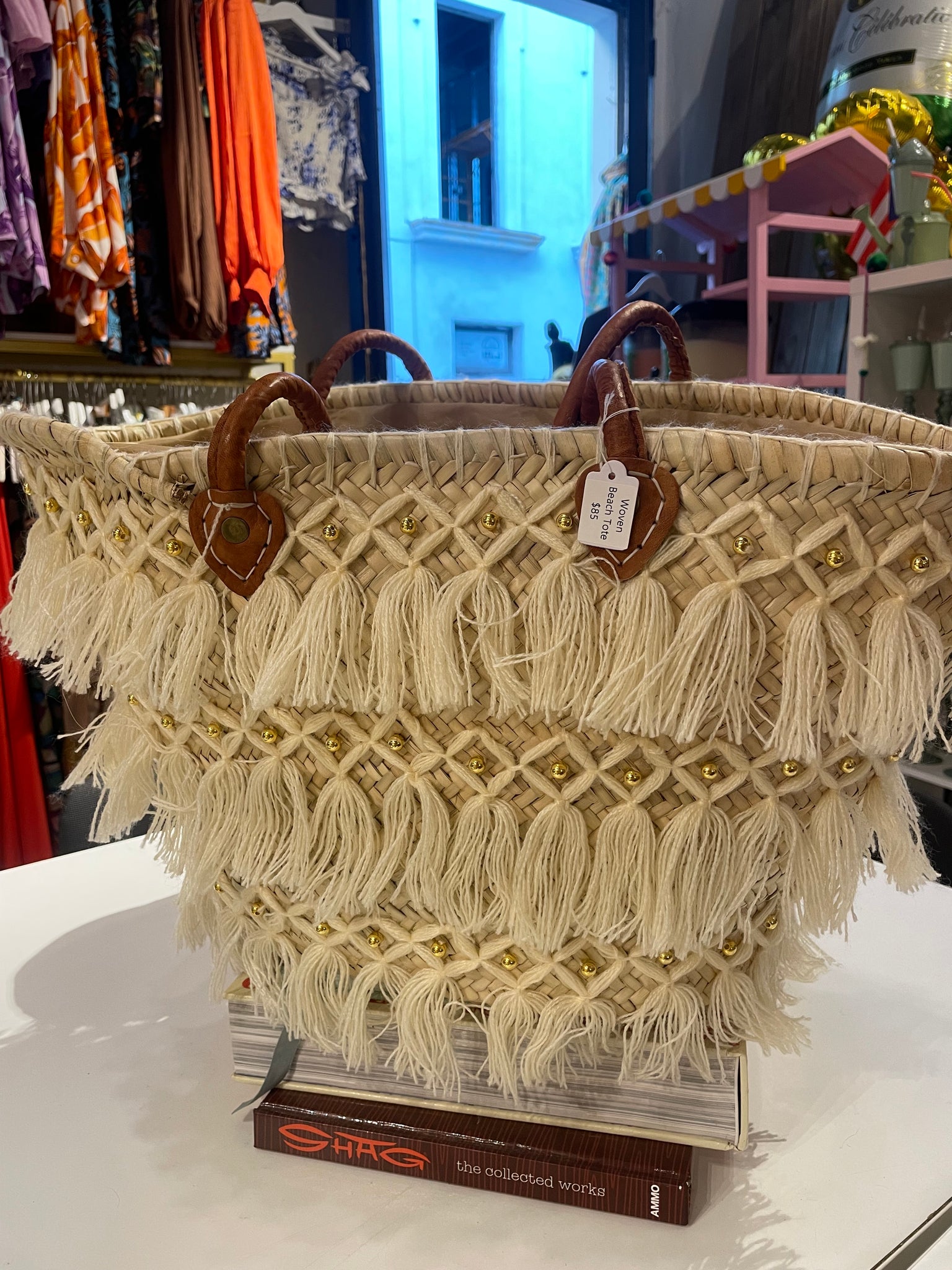 Woven Beach Tote