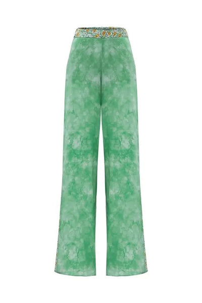 adL Green Tye Dye Pants