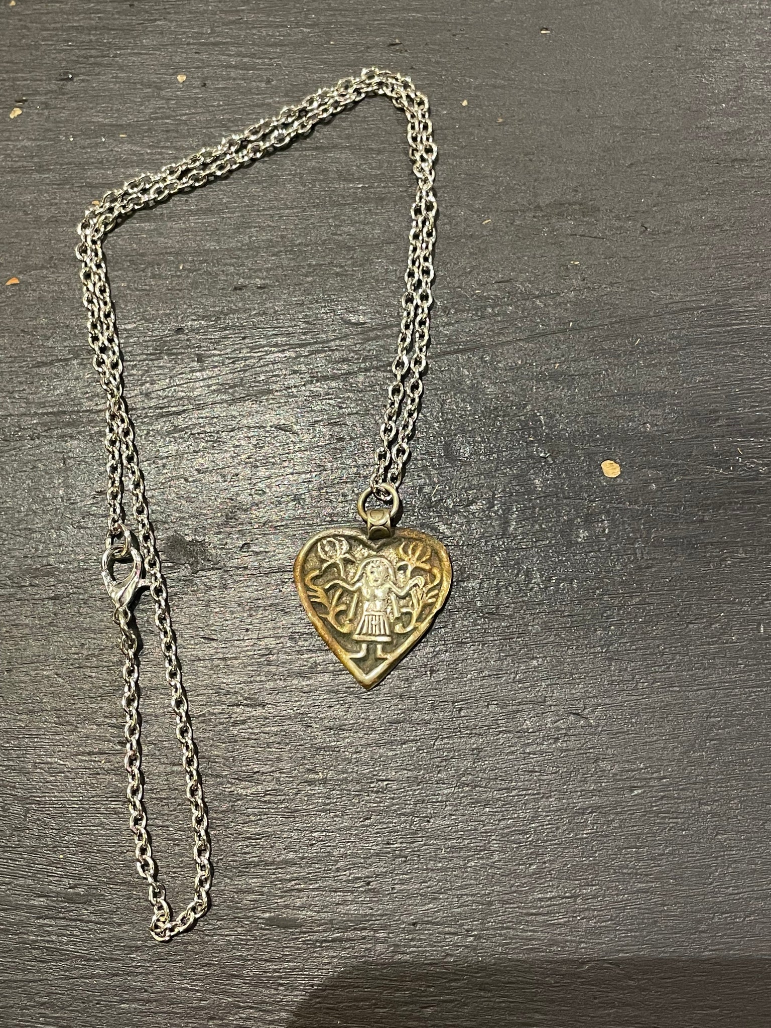 Rustic Heart Necklace