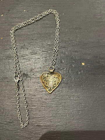 Rustic Heart Necklace