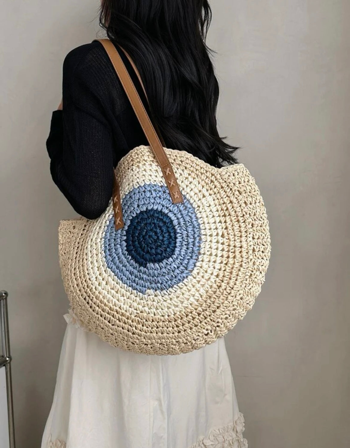 Circle Eye Beach Bag
