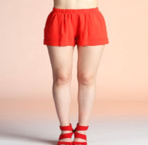 Orange Tyche Shorts